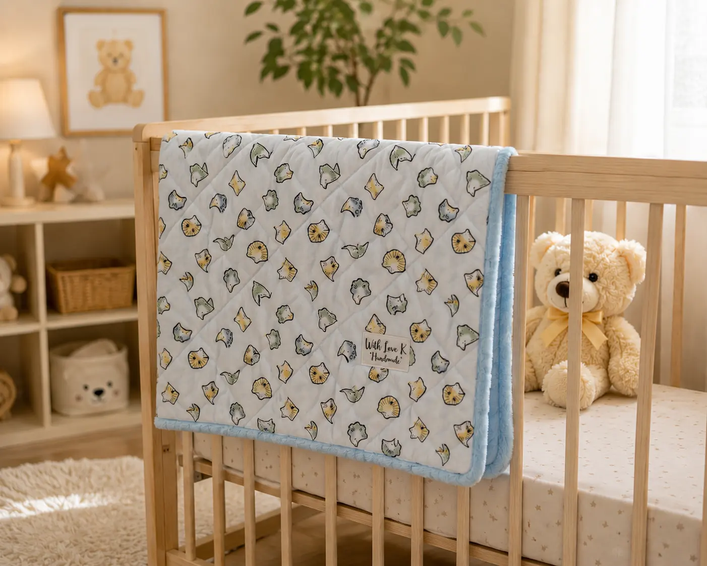 Dino Heads blanket thumbnail