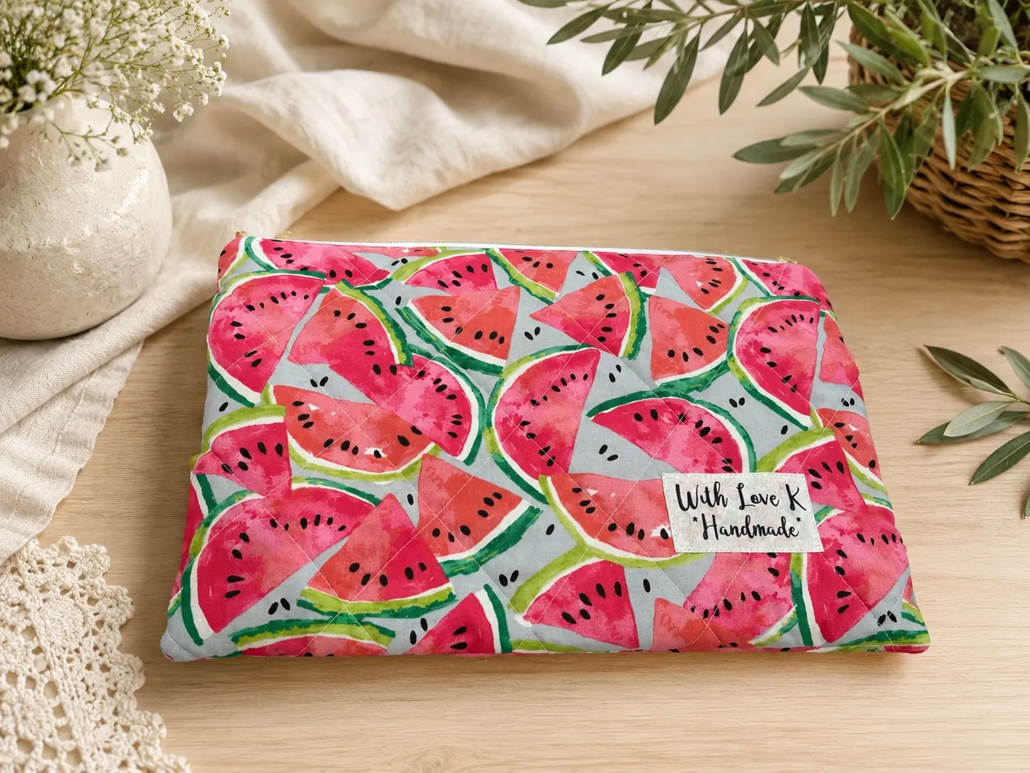 Watermelon iPad sleeve