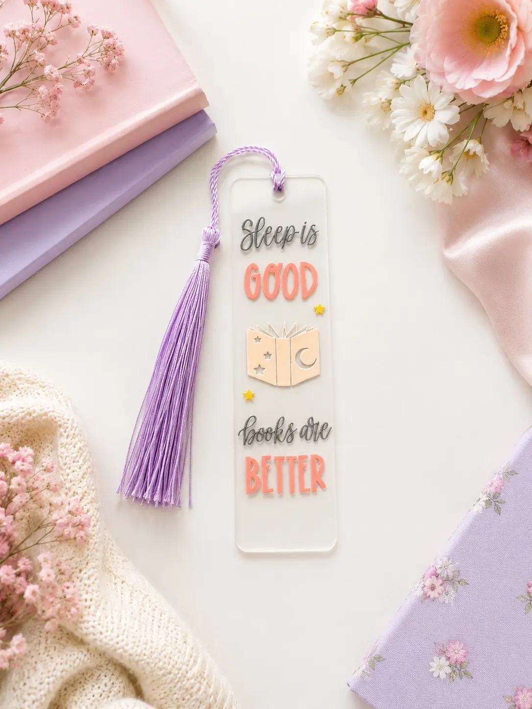Sleep Is Good, Books Are Better bookmark